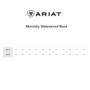 Ariat Ladies Moresby H2O Boots - Size guide