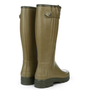 Le Chameau Mens Chasseur Neoprene Lined Wellies - Vert Vierzon - Back