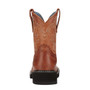 Back of the Ariat Ladies FATBABY Saddle Boots - Russet Rebel