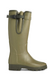 Le Chameau Mens Vierzonord Neoprene Lined Wellies - Vert Vierzon - Side