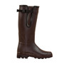 Le Chameau Mens Vierzonord Neoprene Lined Wellies - Marron Fonce