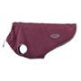 WeatherBeeta Comfitec Fleece Zip Dog Coat - Maroon - Full View