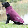 WeatherBeeta Comfitec Fleece Zip Dog Coat - Maroon - Lifestyle