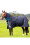 Shires Highlander Turnout Rug and Neck Set 200g
 - Black - Front