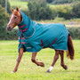 Shires Tempest Original Turnout Rug and Neck Set 200g - Green