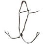 LeMieux Breastplate with Detachable Martingale - Brown/Silver