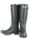 Barbour Mens Bede Tall Wellys in Olive-Detail