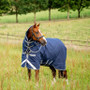 Horseware Rhino Plus Vari Layer Turnout 250g - Navy/Titanium Grey