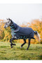 Horseware Amigo Bravo 12 Plus Turnout 250g in Navy/Aqua & Turquoise