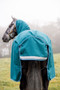 Horseware Amigo Bravo 12 Plus Disc Front Turnout Rug 100g in Storm Green/Turquoise, Aqua