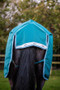 Horseware Amigo Bravo 12 Wug 250g in Storm Green/Aqua & Turquoise