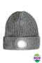 Equi-Light Torch Beanie in Steel Grey