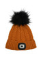 Equi-Light Ladies Pom Pom Torch Beanie in Pumpkin