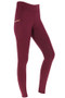 Covalliero Ladies Riding Tights in Merlot-Front