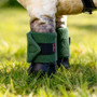 LeMieux Pony Toy Fleece Bandages in Hunter Green - Detail