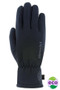 Roeckl Ladies Widnes Gloves in Black-Front
