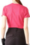 PS of Sweden Ladies Signe Cotton Tee in Berry Pink - Back
