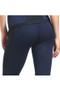 Ariat Ascent Ladies Silicone Half Seat Riding Tights in Navy - Back Detail