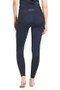 Ariat Ascent Ladies Silicone Half Seat Riding Tights in Navy - Back