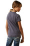 Ariat Youth Cuteness T-Shirt in Periscope - Back