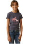 Ariat Youth Cuteness T-Shirt in Periscope - Front