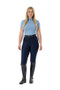 LeMieux Ladies Mia Mesh Base Layer in Denim - Modelled