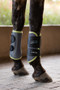 LeMieux Carbon Mesh Wrap Boots in Kiwi - Lifestyle