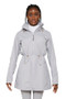 Toggi Ladies Mission Waterproof Jacket  In Silver - Front