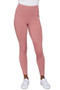 Toggi Ladies Sculptor Sleek Riding Tights  - Pink - Front