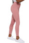 Toggi Ladies Sculptor Sleek Riding Tights  - Pink - Side