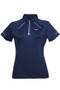 WeatherBeeta Ladies Victoria Premium Short Sleeve Top - Navy - Front