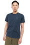 Barbour Mens Langdon Pocket Tee in Navy-Lifestyle