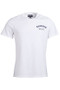 Barbour Mens Preppy Tee-White-Flat