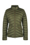 Barbour Ladies Stretch Cavalry Quilt in Olive/Olive Marl-Front