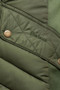 Barbour Ladies Stretch Cavalry Quilt in Olive/Olive Marl-Pocket Detail