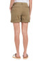Barbour Ladies Chino Shorts in Khaki-Back