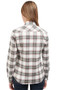 Barbour Ladies Daphne Shirt in Cloud/Olive Check-Back