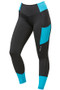 Dublin Ladies Power Performance Mid Rise Tights - Asphalt/Jade - Front