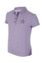 LeMieux Mini Polo Shirt in Wisteria - Side