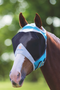 Shires FlyGuard Fine Mesh Fly Mask Without Ears - Teal
