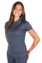 Aubrion Ladies Poise Tech Polo - Navy - Front