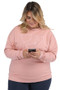 Aubrion Ladies Serene Sweatshirt - Rose - Lifestyle