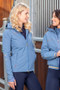 Aubrion Ladies Team Waterproof Jacket - Steel Blue - Lifestyle