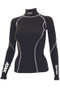 Atak Equus Youth Compression Shirt in Black- Front