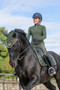 Coldstream Ladies Ednam Riding Tights in Fern Green - front lifestyle