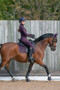 Coldstream Ladies Ednam Riding Tights in Mulberry Purple - side lifestyle