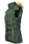Coldstream Ladies Leitholm Quilted Gilet in Fern Green - Side