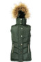 Coldstream Ladies Leitholm Quilted Gilet in Fern Green - Front