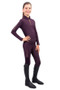 Coldstream Youth Next Generation Ednam Riding Tights in Mulberry Purple