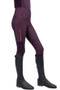 Coldstream Youth Next Generation Ednam Riding Tights in Mulberry Purple  - Side